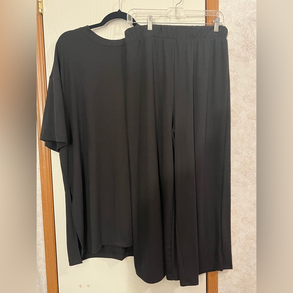 Dressed in Lala rubbed playsuit BLACK